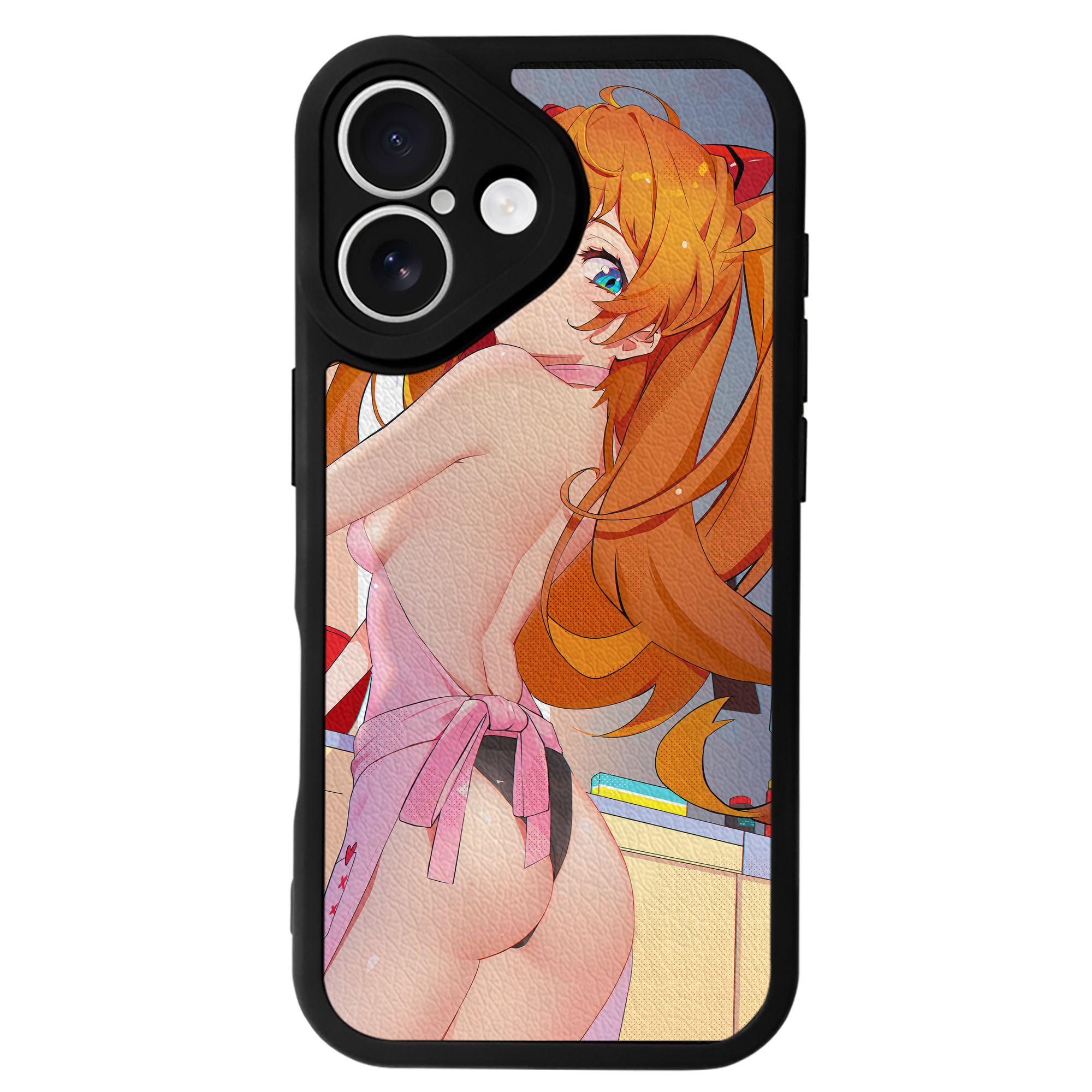（画像用） EVA 新世紀エヴァンゲリオン 【iPhone 16シリーズ対応】シリコンスマホケース（レザー調） 材質：シリコン